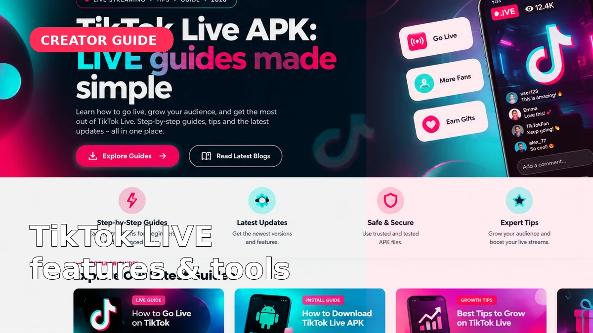 TikTok LIVE creator guide
